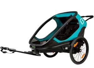 comprar remolque para bicicleta para llevar dos niños #remolque #remolquebicicleta #remolquebiciniños