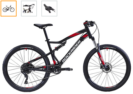 bici doble suspension mtb buena y barata #bicicletadoblesuspension #rockrider #decathlon #doblesuspension