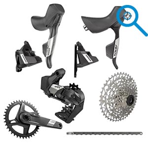 grupo sram apex axs para gravel van rysel #vanryselapex #vanryselgravel