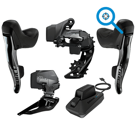 transmision inalambrica sram bicicleta grc riverside #riversidegravel #riversidegrc #sramfroceaxs